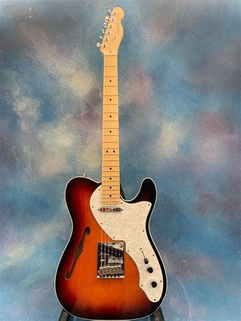 2001 Fender Telecaster Thinline Tele Sunburst Guitars Electric Solid Body Groovy Guitar