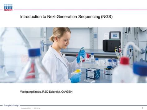 Introduction To Next Generation Sequencing Ngs Technology Ppt