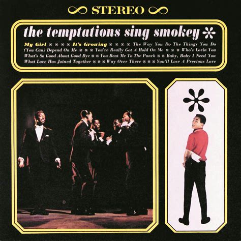 The Temptations Sing Smokey Lp Vinyl Record
