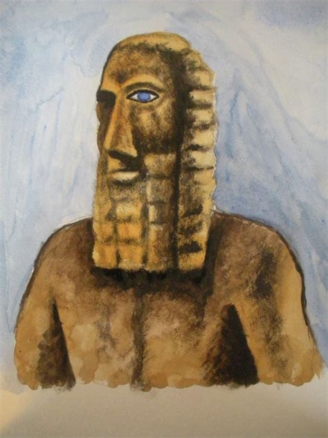 Sumerian High Priest Painting By Jeremiah Cook Fine Art America
