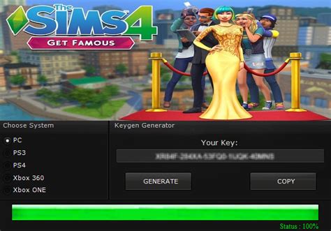 The Sims 4 Get Famous Key Generator Keygen For Full Game Crack