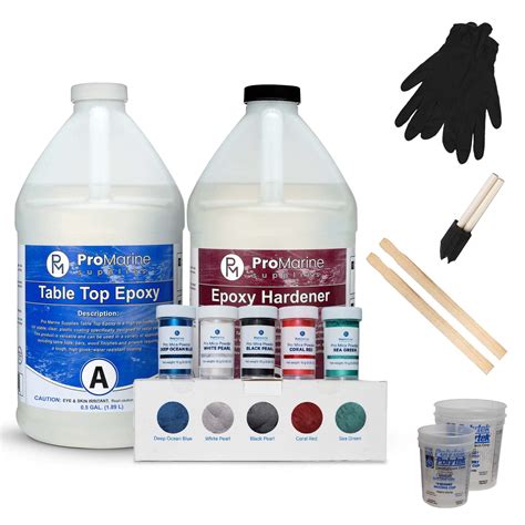 Buy Pro Marine Supplies Crystal Clear Table Top Epoxy Resin And