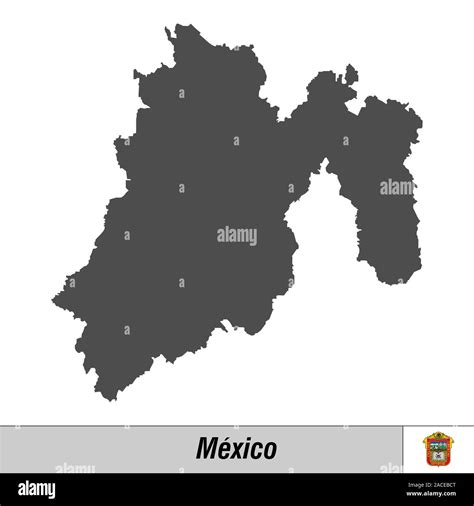 Political Boundaries Mexico Stock Vector Images Alamy