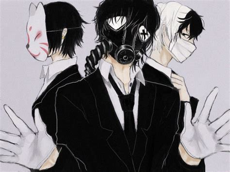 Pinterest Anime Gas Mask Dark Anime Anime