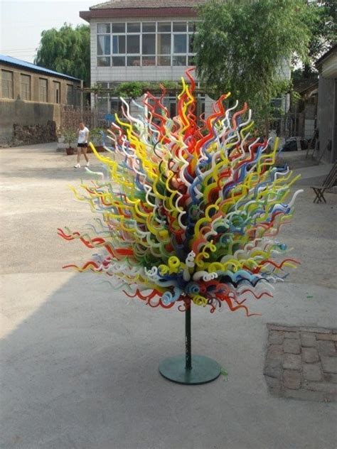We've found that many people enjoy expressing that over a glass of wine. Multicolor Flower Trees Sculpture Chihuly Art Hand Blown ...