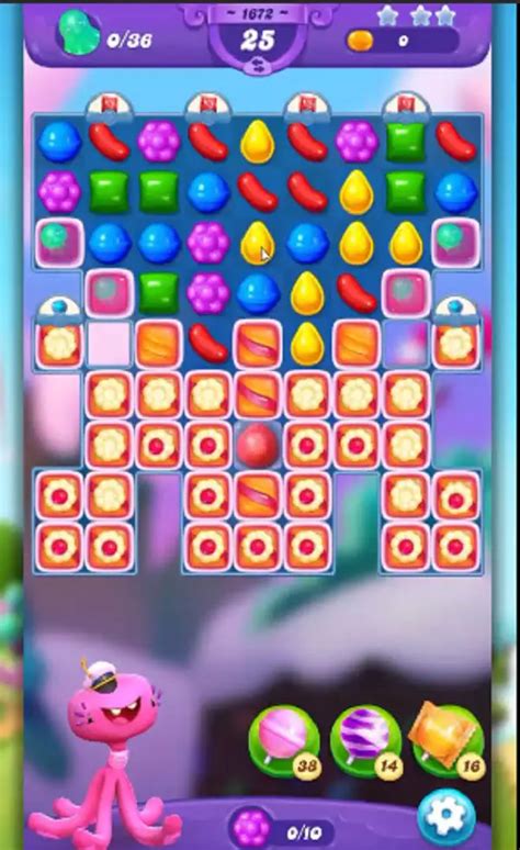 Tips And Walkthrough Candy Crush Friends Level 1672