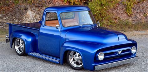 Custom 1953 Ford F 100 Truck With A Coyote Bite
