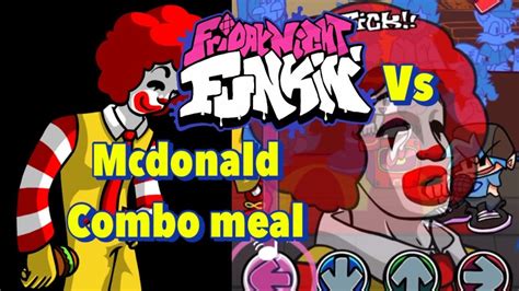 Friday Night Funkin Vs Mcdonald Combo Meal Mcdonald Ver Fnf Beat