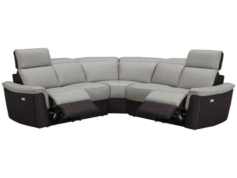 Habillés des meilleurs cuirs, nos fauteuils relaxation mettent la science au service du confort. Canapé d'angle relaxation électrique 5 places en cuir ...
