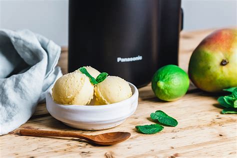Mango Coconut Sorbet Recipe Panasonic Experience Fresh