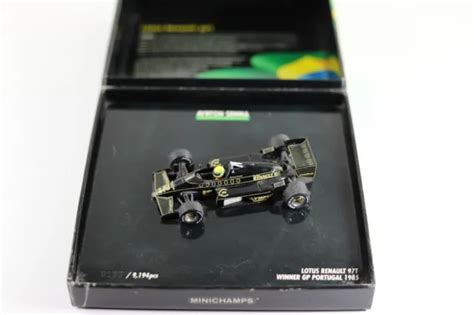 Minichamps Ayrton Senna Lotus Renault 97t 1985 143 Mib £15106