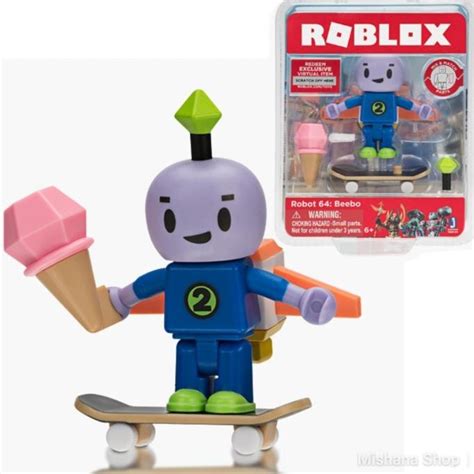 Jual Roblox Robot 64 Beebo Original Jazwares Action Figure Shopee