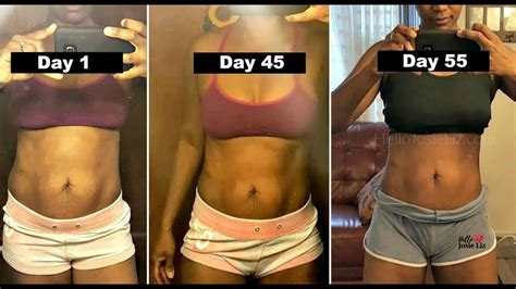 30 Day Abs Challenge Before And After