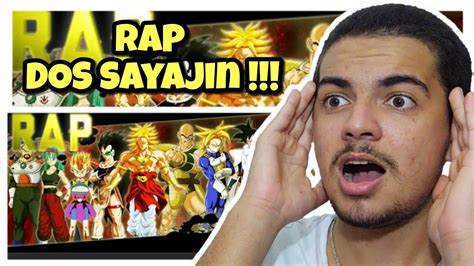 Minha ReaÇÃo Ao Ver O Rap Dos Sayajins Parte 1 Dragon Ball L Kêita