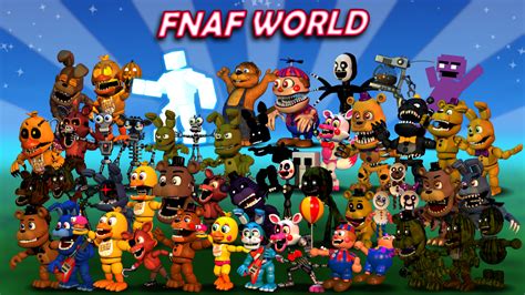 Fnaf World Free Wallpaper Fivenightsatfreddys