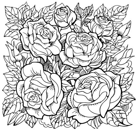 50 Desenhos De Flores Para Colorir Pop Lembrancinhas