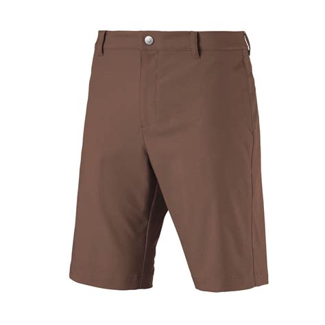 New Mens Puma 2019 Jackpot Golf Shorts Chocolate Brown Size 33