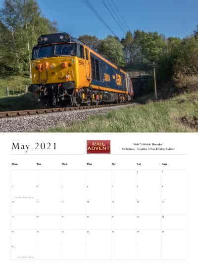 The year 2021 is a common year, with 365 days in total. Steam Trains and more - RailAdvent 2021 Calendar - RailAdvent