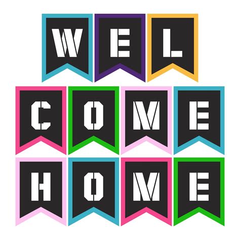 10 Best Free Printable Welcome Home Banner Pdf For Free At Printablee