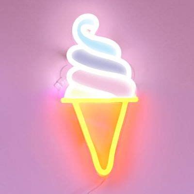 Customized Led Neon Sign Ice Cream Sign Neon Signs Neon Lighting Neon Aesthetic