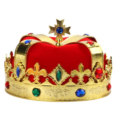 King Crown Creative Pretty Rhinestone Decorative Prince Crown Party Crown Birthday Crown Cosplay