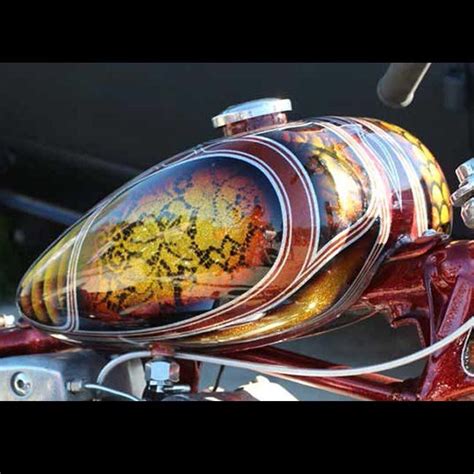 Retro Style Painted Motorcycle Tanks Blog