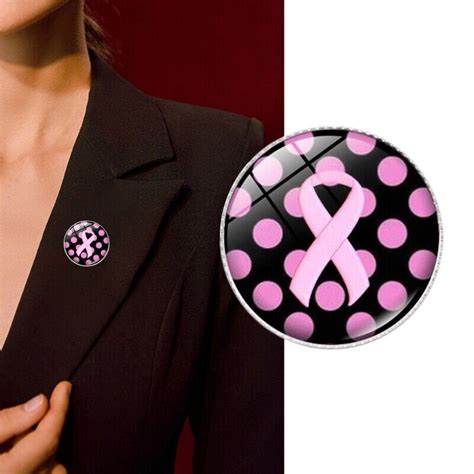 Breast Cancers Awareness Pins Ribbon Brooch Pins Corsage Pin Alloy Material EBay