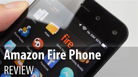 Amazon Fire Phone Review Amazon Flagship Phone Youtube