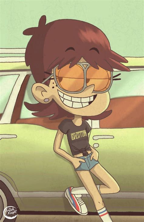 Luna Loud 70s Au By Thefreshknight On Deviantart Loud House Characters