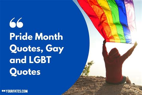 Lgbt Inspirational Quotes 35 Inspirational Pride Month Quotes Lgbtq