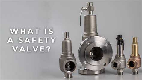 What Is A Safety Valve Kingston Valves