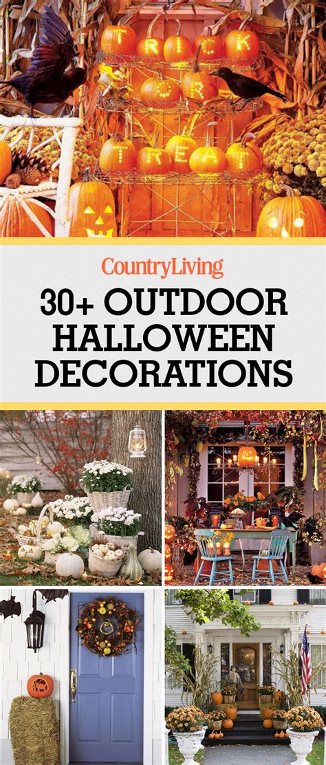 Country living editors select each product featured. 30+ Best Outdoor Halloween Decoration Ideas - Easy ...