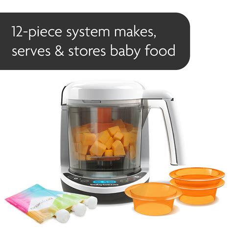 One Step Baby Food Maker Food Processor Baby Brezza