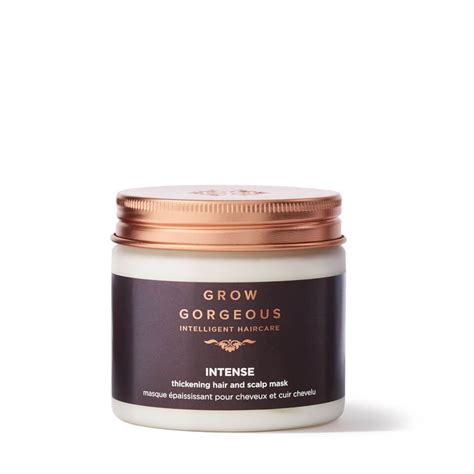 Buy Grow Gorgeous Intense Thickening Hair And Scalp Mask 200ml Luxury