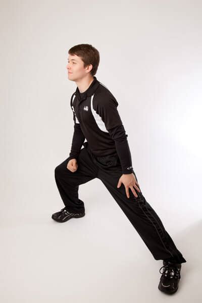 Image Showing The Standing Groin Stretch Exercise Live 2 B Healthy