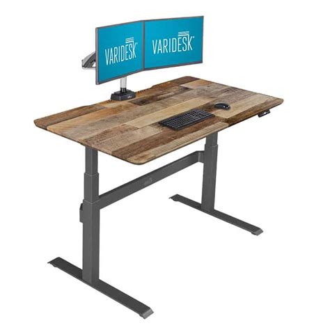 Flexispot standing desk 48 x 30 inches height adjustable desk electric sit stand desk home office desks whole piece desk board (black frame + 48 in blacktop) 4.7 out of 5 stars 2,684 $229.99 $ 229. Varidesk ProDesk 60 Electric review: High quality, quiet ...