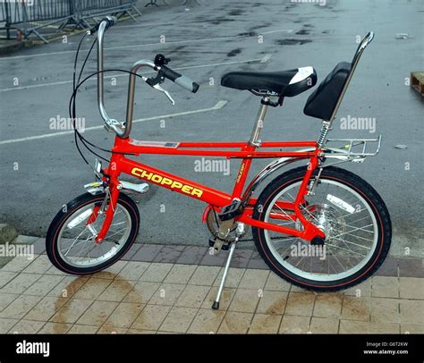 The New Mk 3 Chopper Bike Launched In Nottingham Raleigh Hi Res Stock