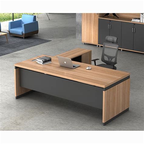 Source Latest Modern L Shape Executive Wooden Office Tables Design On M