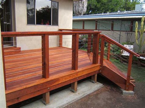 Ultra Tec® Stainless Steel Cable Railing System Modern Deck Other