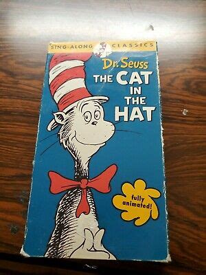 DR SEUSS THE Cat In The Hat Sing Along Classics VHS 1985 TESTED 2