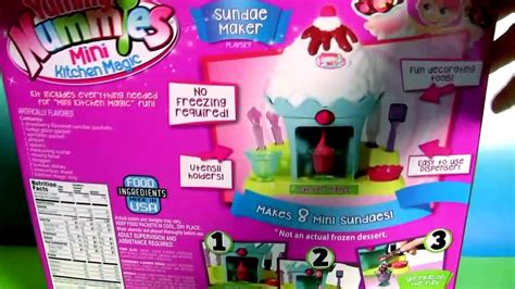 How To Make Sundaes With Sundae Maker Toy From Yummy Nummies Mini