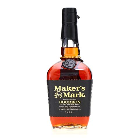 Makers Mark Black Label Kentucky Straight Bourbon Whisky Auctioneer