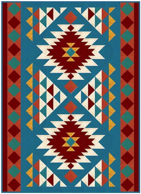 Native American Art Pattern Native Americans Native American Quilt