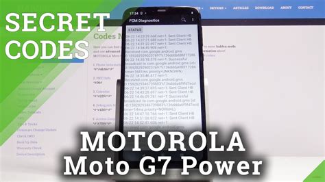 Codes Motorola Moto G7 Secret Menu Hidden Mode Youtube