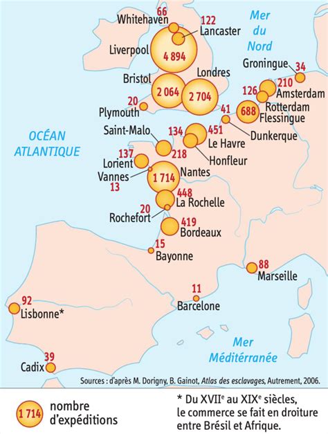 Activité - Bordeaux, un port négrier au XVIIIe siècle ...