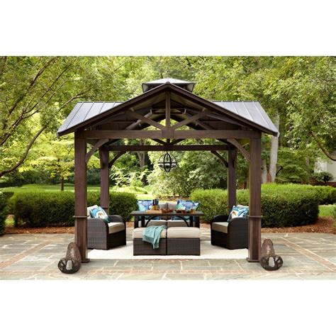 A center hook and two tracks for hanging lighting. Pin on Arbor ideas