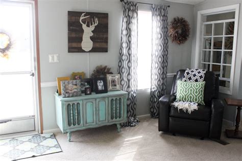 Mobile Home Living Room Reveal - Re-Fabbed