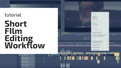 Short Film Editing Workflow In Adobe Premiere Pro Video Blog Youtube