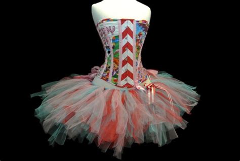 cotton candy tutu candyland costume by mad by madtoppingscorsetry 99 00 candyland party
