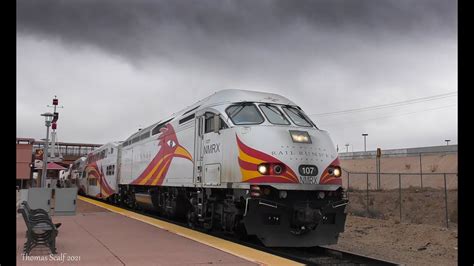 Return Of The New Mexico Rail Runner Express Youtube